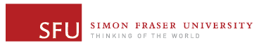 Logo for Simon Fraser University